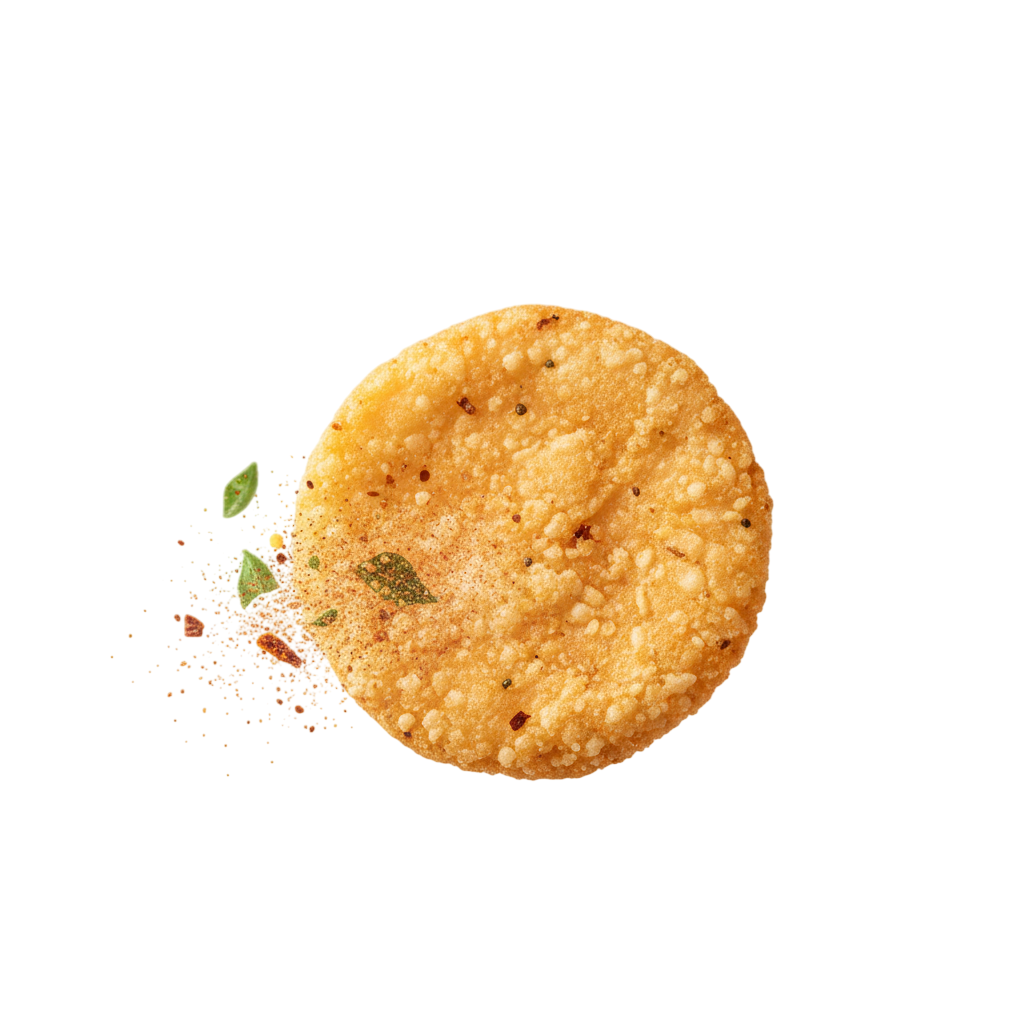 Ingredients arranged around pickle jar